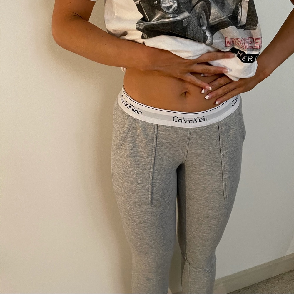 Calvin Klein grey sweatpants